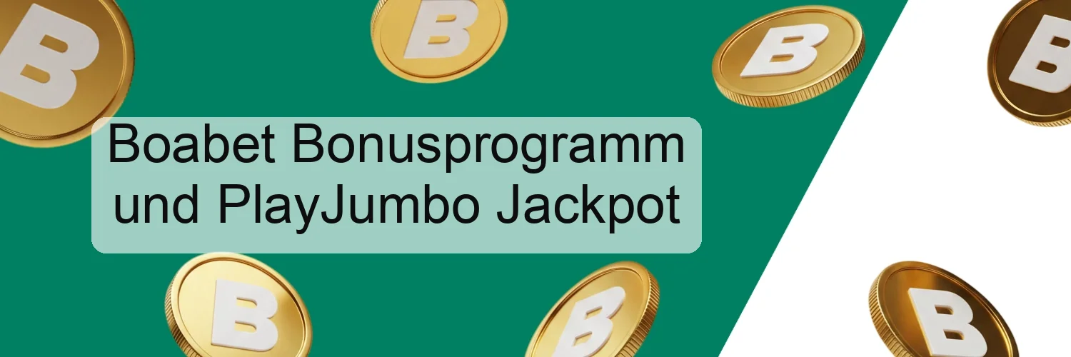 Boabet Bonusprogramm und PlayJumbo Jackpot